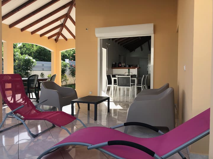 Villa Kanel, Vue Sur Mer à 800m De La Plage - Guadeloupe