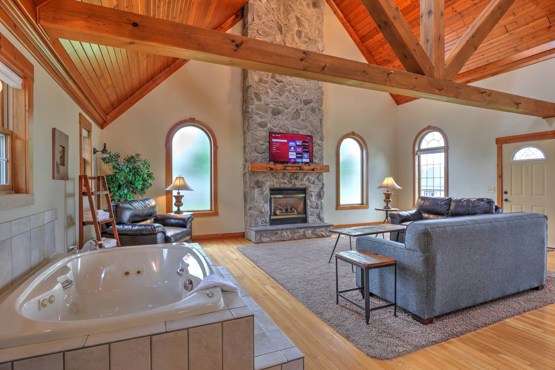 Romantisches Cottage mit Küche & privatem Whirlpool