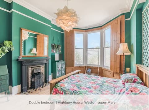 Large Victorian home with panoramic sea views