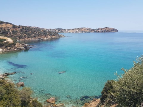 Stunning view on the Aegean Sea-Villa Nafsika