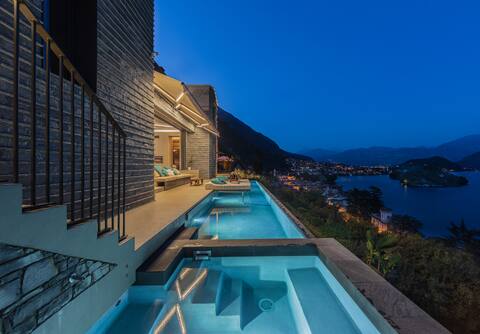 VILLA MOLLI-Infinity Pool and Hot Tub