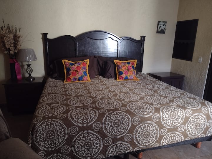 Camera da letto principale con letto king-size