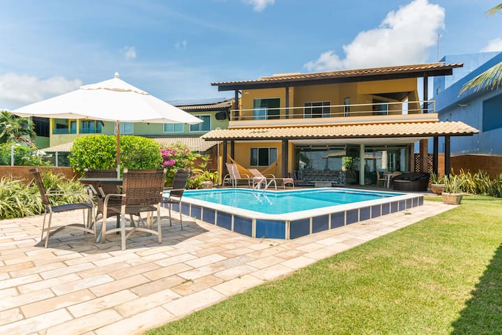 Entire home with 4 bedrooms in Ipojuca - Casa à beira mar, quatro suítes e muito conforto