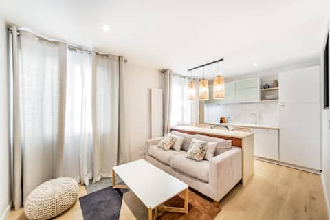 Delightful 1BR apt - Tête d'Or Park - Part-Dieu