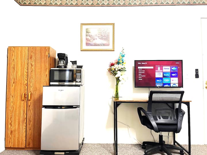 Apt. 2 - Ensuite Bath, Roku, Fridge/micro, Queen - アントワープ, OH