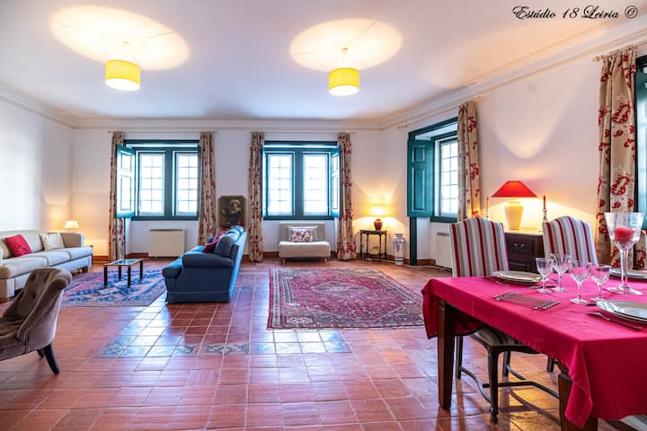 Casa Encarnada Xviiiè Siècle + Piscine 18x6m - Rio Maior