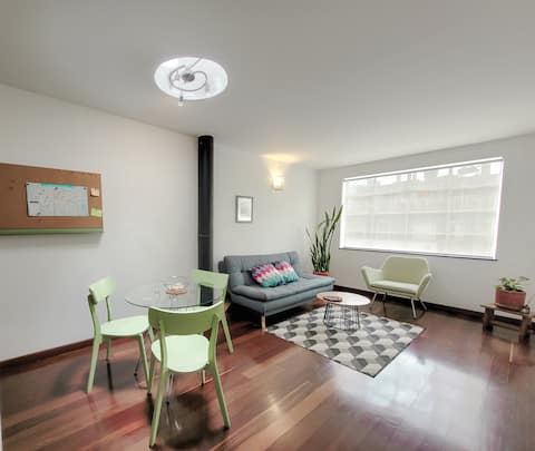 Successful Airbnb property: Nice and comfortable studio apartment (eco-sustainable) in Teusaquillo