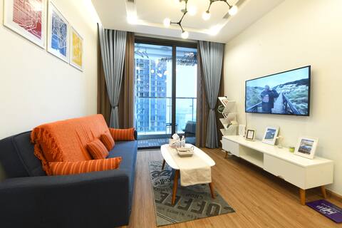 Hi-Home#3✩Deluxe 1BR Apartment✩Vinhomes Metropolis