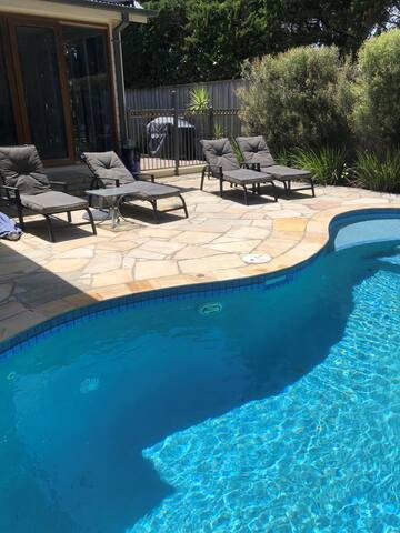 Beach House with Pool and Entertainers Area