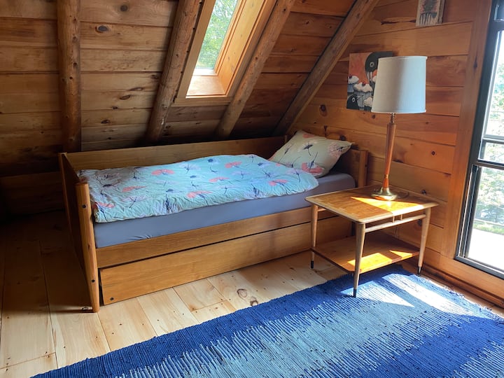 2ème chambre avec 2 lits simple et 2 lits gigognes roulants