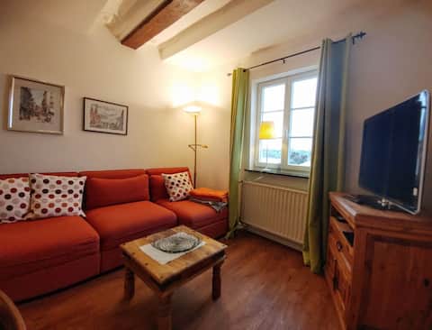 Apartment "Rheintal" with Rhine view at Engers Castle