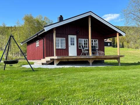 Cabin near lake and mountains - Lierne.