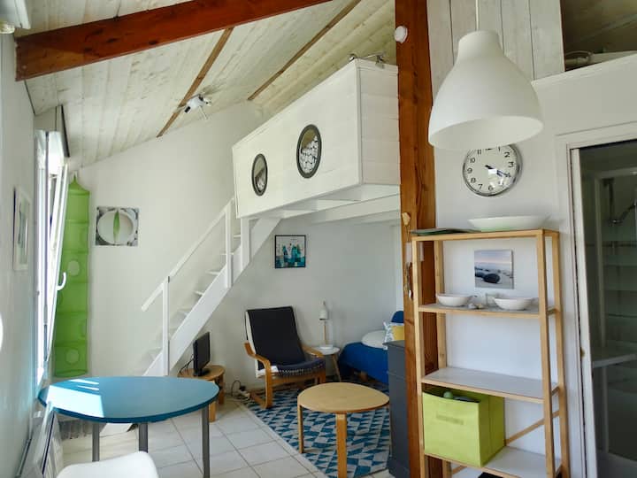 Studio Independant  Bien Equipé ,  Foret Fouesnant - La Forêt-Fouesnant