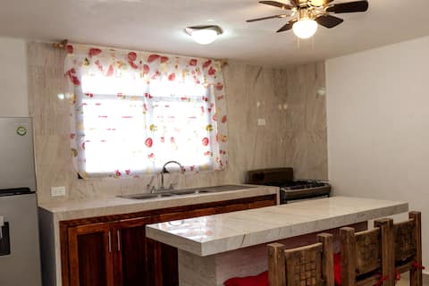 Top Airbnb: The Back House - Pool & Perfect Location in Cozumel