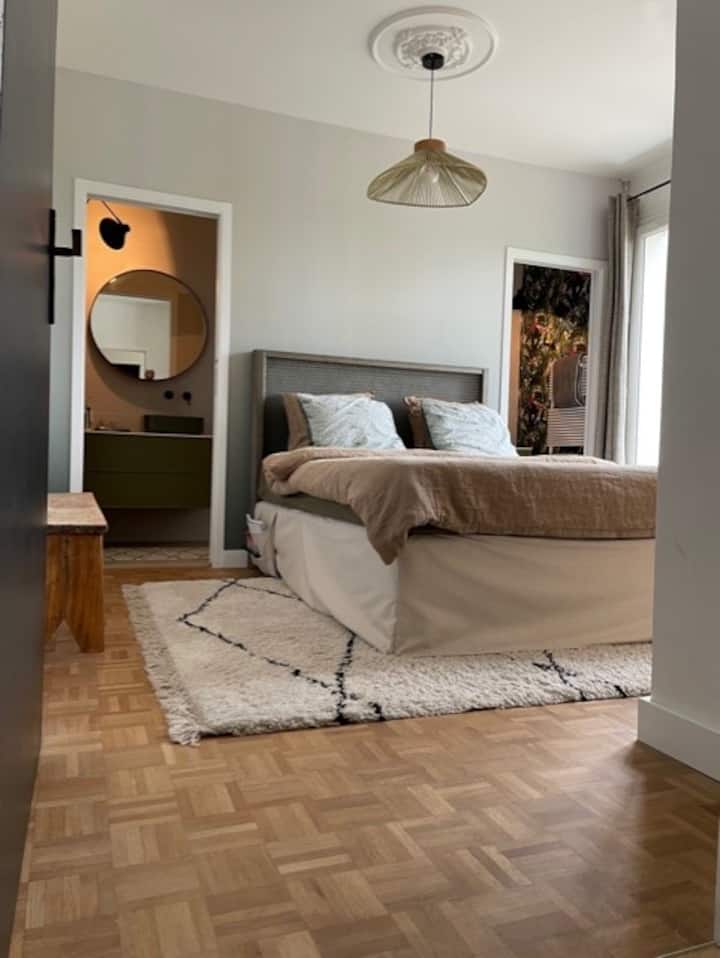 suite parental - habitación 4 - cama 160 cm + balcón