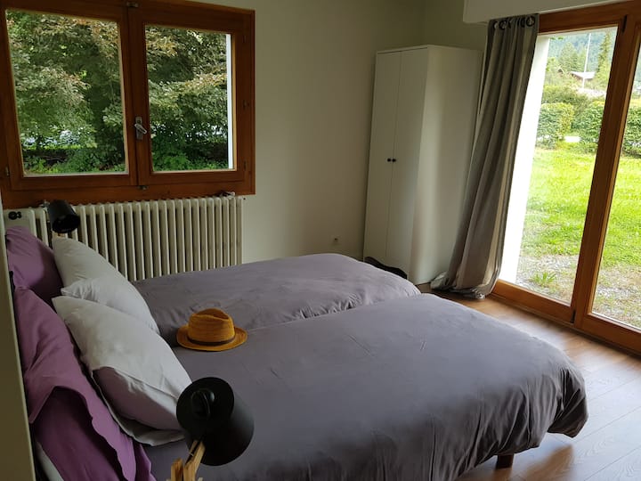 Habitación planta baja con jardín