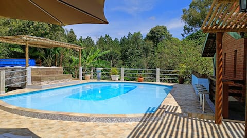 SPA 7L Heated Beautiful cottage at 38 Km SP