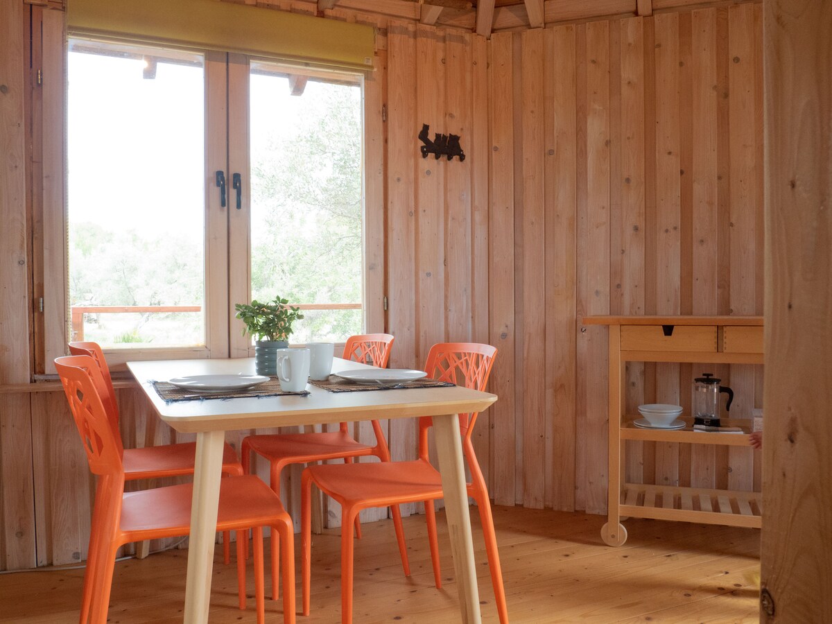Top Airbnb: Glamping in modern treehouse en L'ametlla De Mar