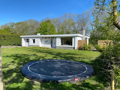 Family bungalow near sea/dog welcome, max 6 adults