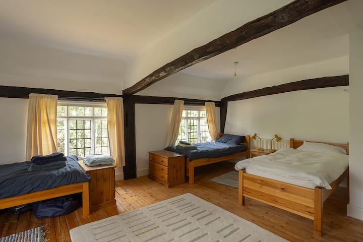 Dorm room (4 single beds)