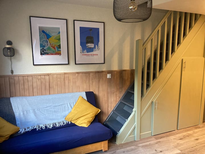 1 Bedroom Apartment-village Centre, 20m To Gondola - Champagny-en-Vanoise