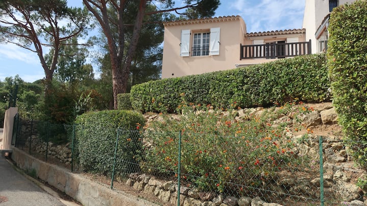 Casa Provenzal Con Vista Al Mar, Jardín, Piscina Comunitaria,  Playas, Barbacoa. - Golfe de Saint-Tropez