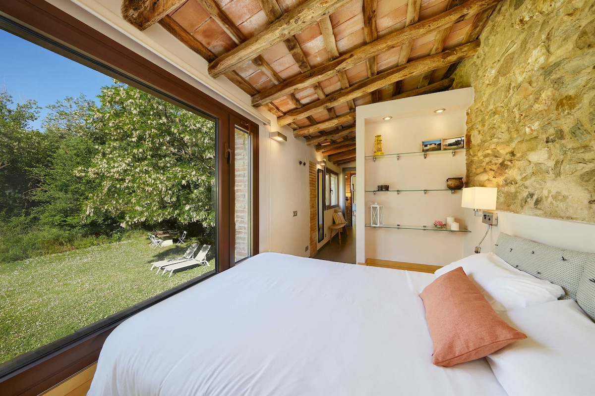 卧室可欣赏大自然的壮丽景色