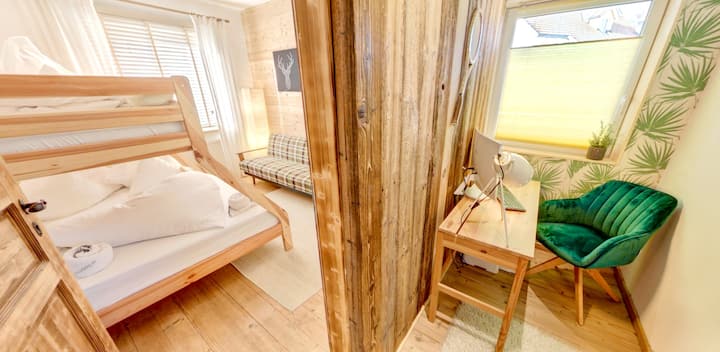 The Evening Sun Bedroom; Funky First Floor