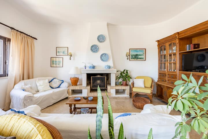 Living room from Relax in  Vila Mimosa House  - Marina & sea view Albufeira