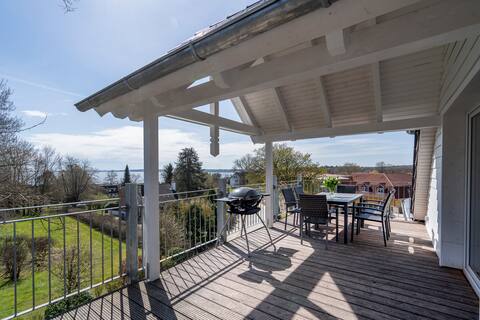 Nautic Ausguck, roof terrace, Baltic Sea view,  sauna