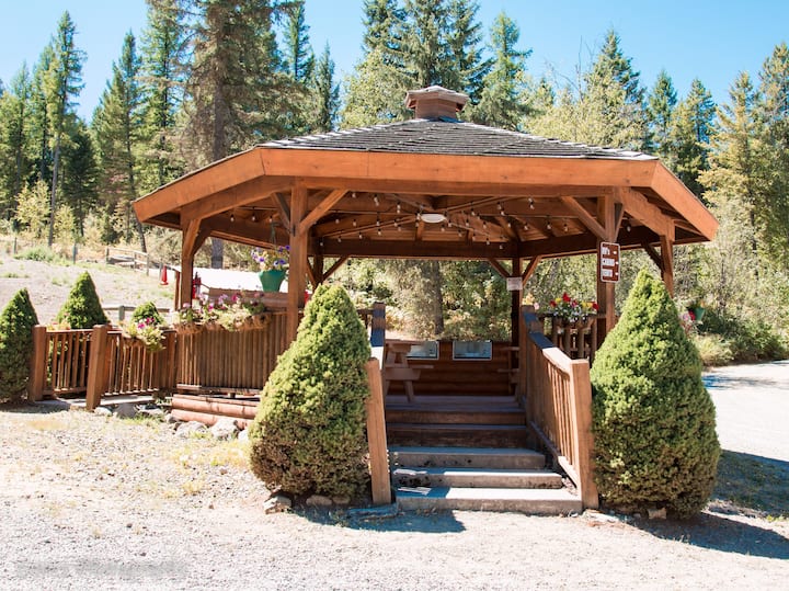 Tentsite (BYO tent) near Glacier National Park