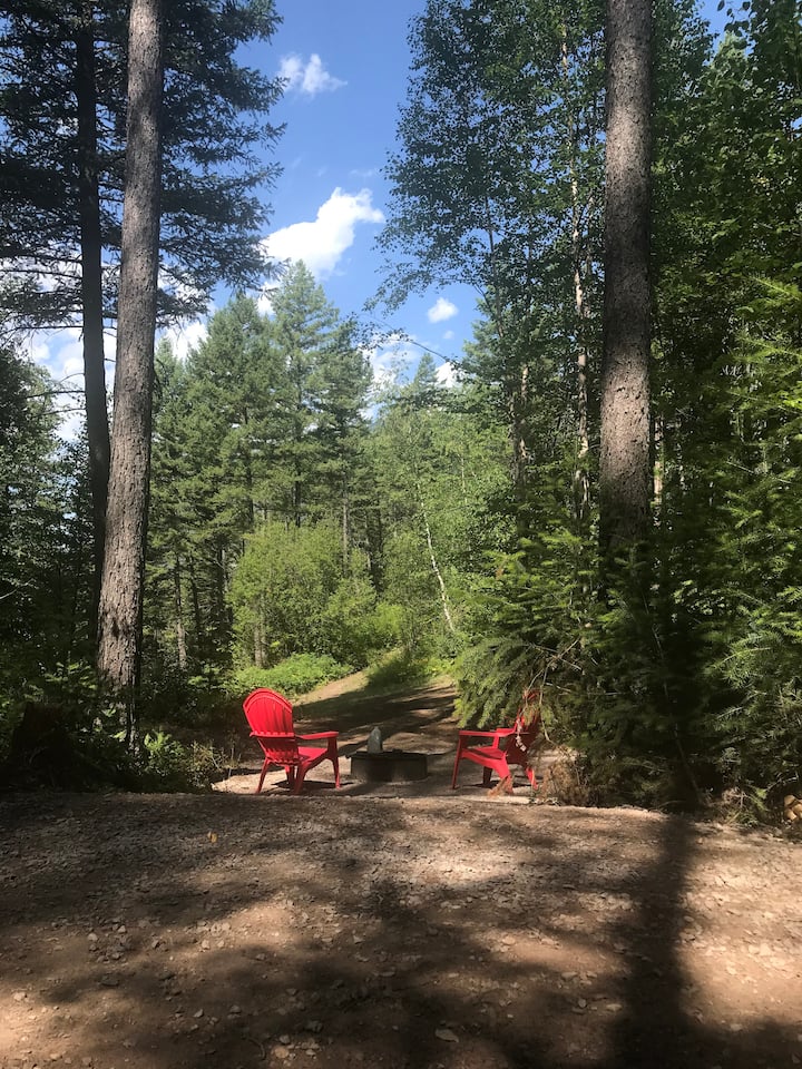 Tentsite (BYO tent) near Glacier National Park