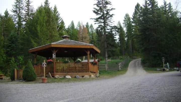 Tentsite (BYO tent) near Glacier National Park