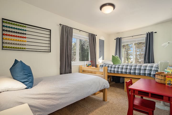 Spálňa 3: dve samostatné postele