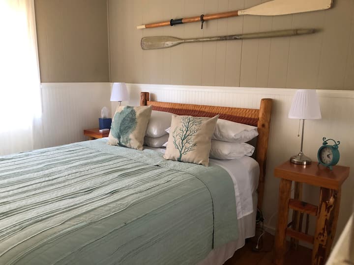 Master bedroom,connects to bathroom
