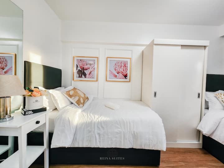 Besides comfy beds you also have plenty of storage space for all your things in our wardrobes.