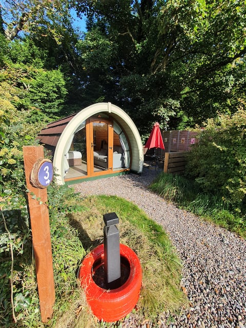 Priory Glamping Pod 3