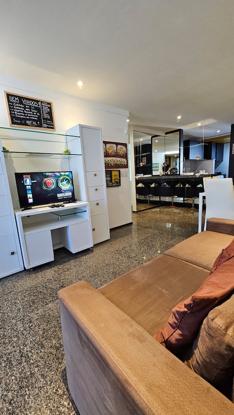 Flat Natal - TOP Location and Wifi