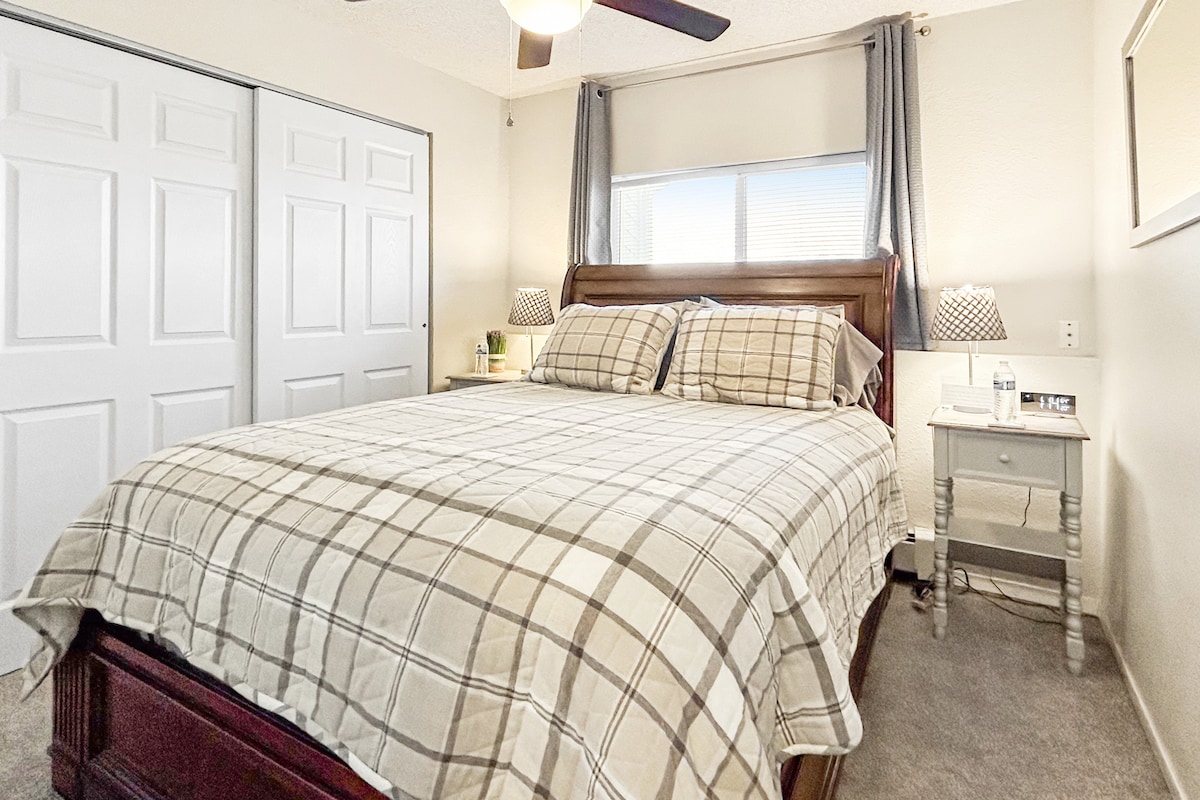 Vista del segundo dormitorio.