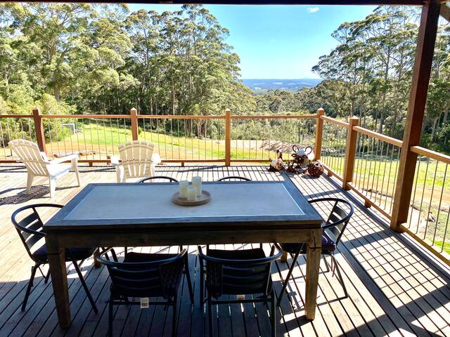 Mountain top forest, bike track, stunning vista gallery image 5