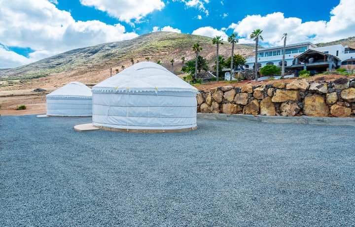 Lower Level Yurts in Palacio