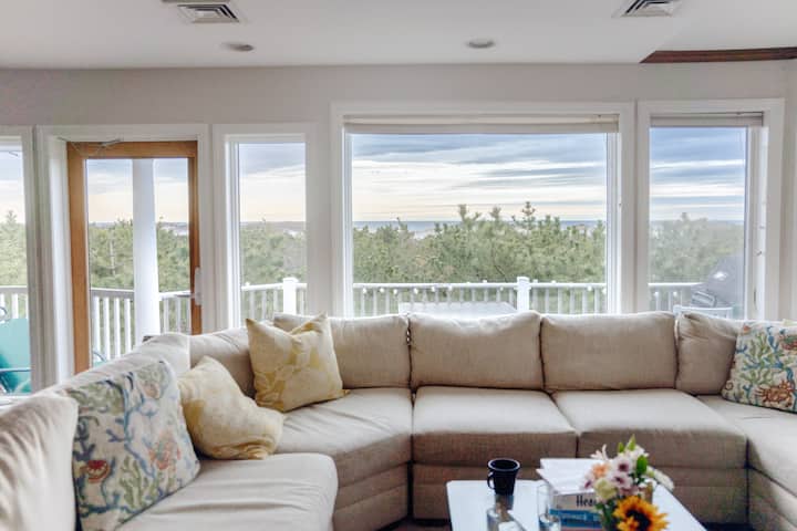 Spectacular Oceanfront! 360° Rooftop Views! - Barnegat Light, NJ