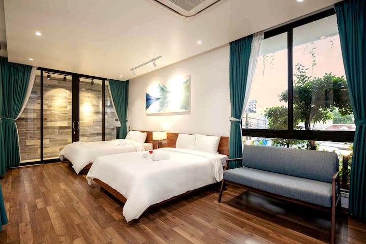 Dormitorio 3 en The Green Heaven Villa