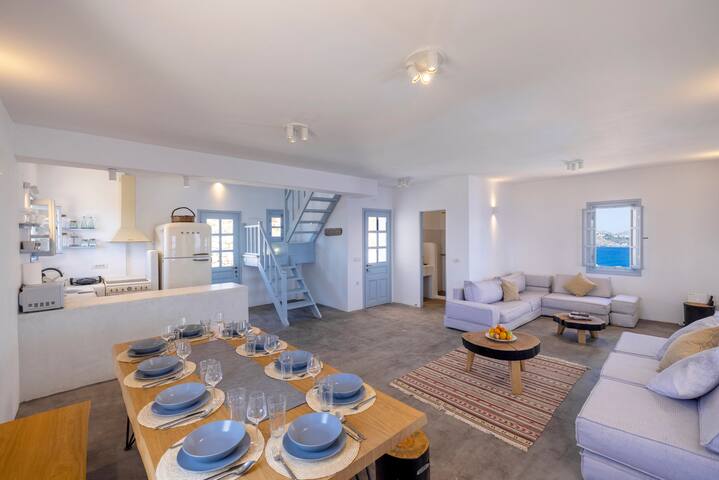 Slow Luxury Patmos Hideaway with panorama and pool gallery image 5