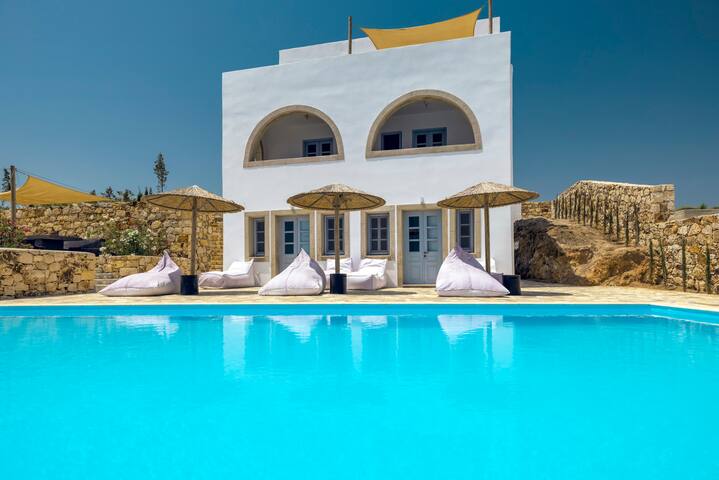 Slow Luxury Patmos Hideaway with panorama and pool gallery image 3