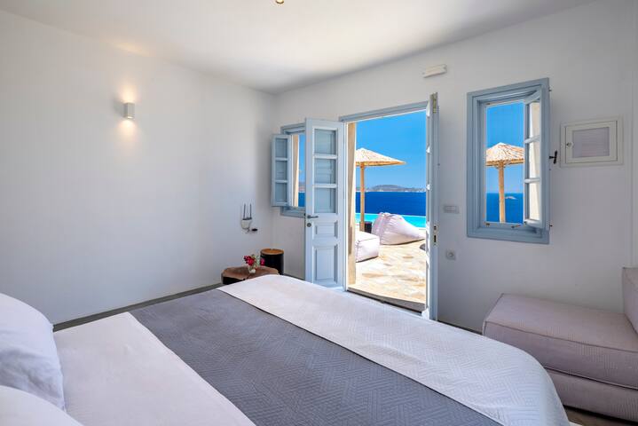 Slow Luxury Patmos Hideaway with panorama and pool gallery image 4