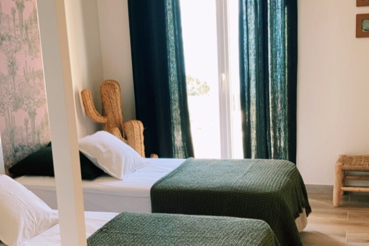 Chambre Cactus 2 lits en 80