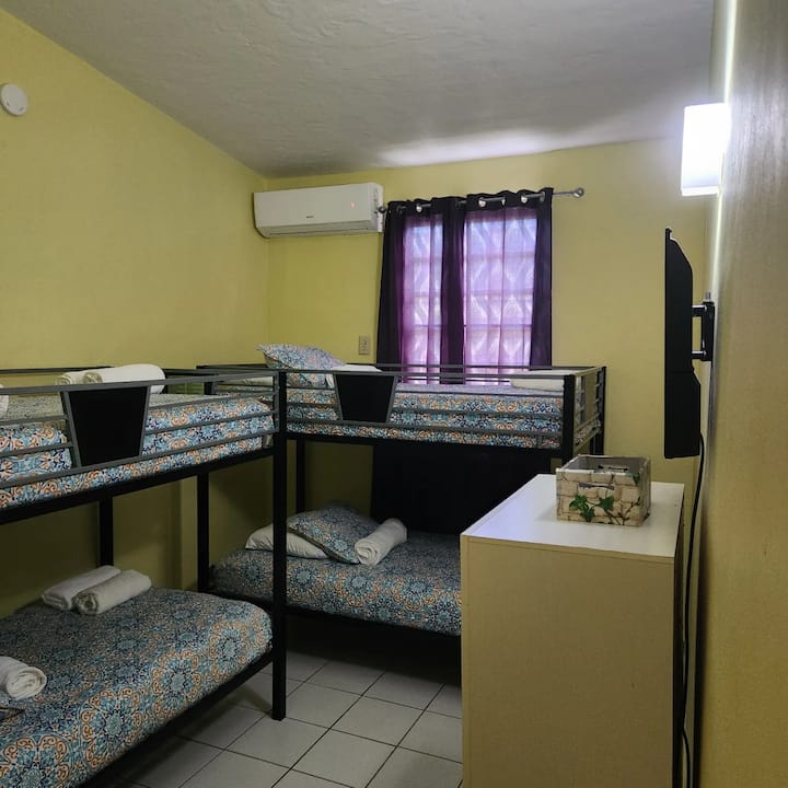 Room with comfortable beds that give you the best rest