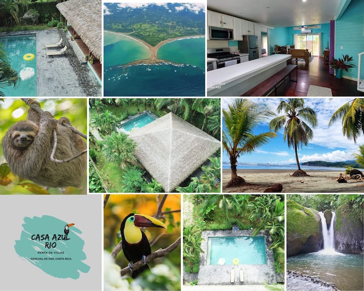 River Jungle Home Near The Beach! - Ojochal