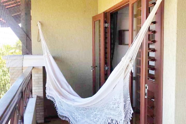 Rede para descansar.
@cumbuco_rentalsapartments
